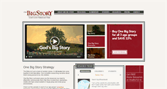 Desktop Screenshot of onebigstory.com